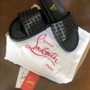 Christian Louboutin Mens Slides